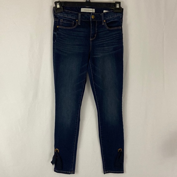 Vintage America Wonderland Skinny Ankle Jeans Size 2/26 - Picture 1 of 10